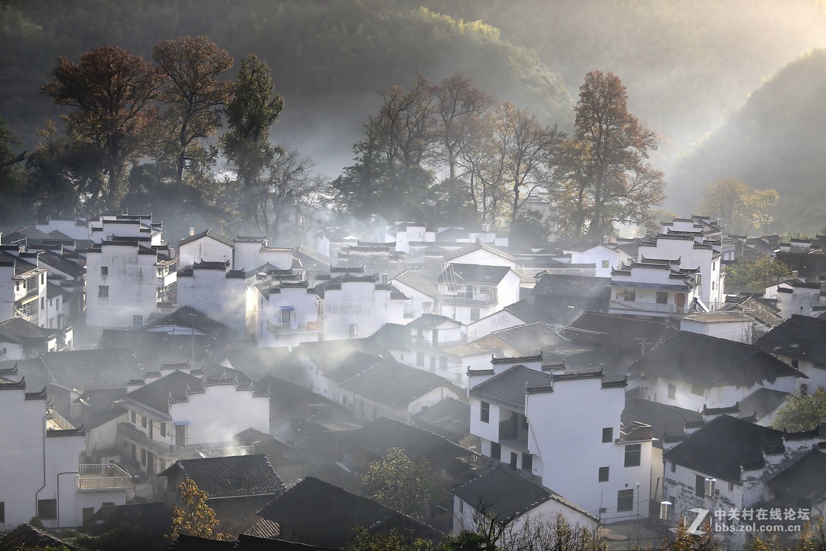 江西省婺源县古坦乡境内程村的风采
