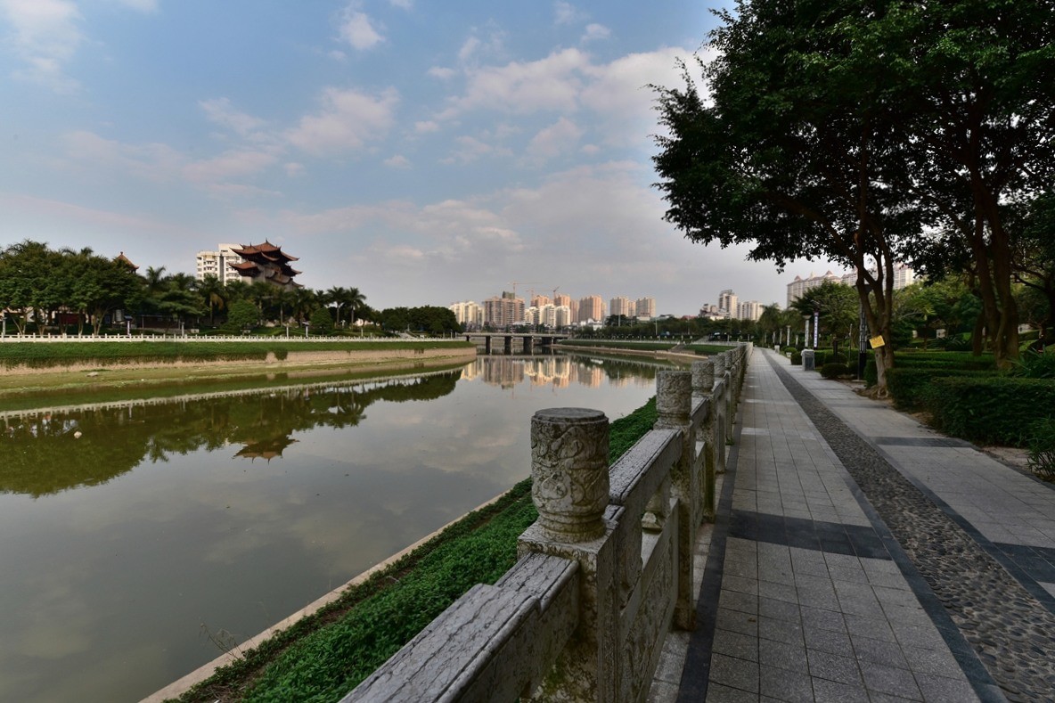 玉林南流江畔随拍