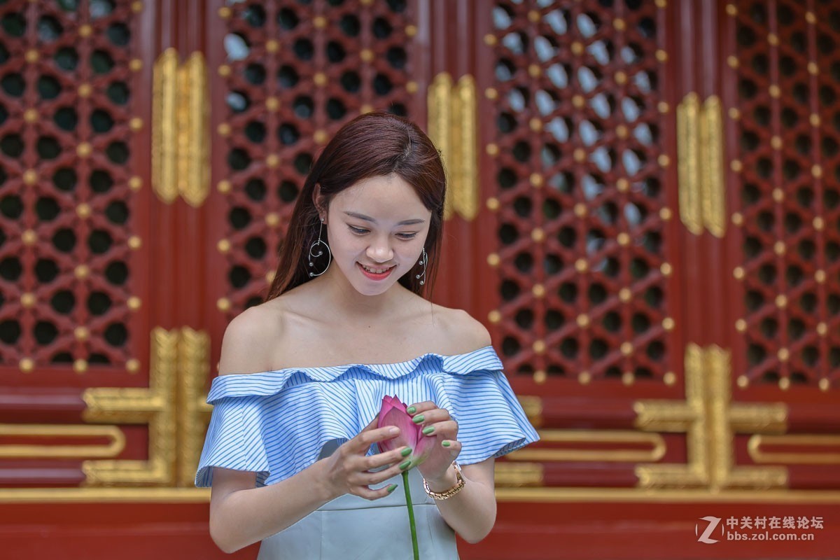 #佳能迷你微单EOS M50-盛夏交流会# 北海公园外拍人像