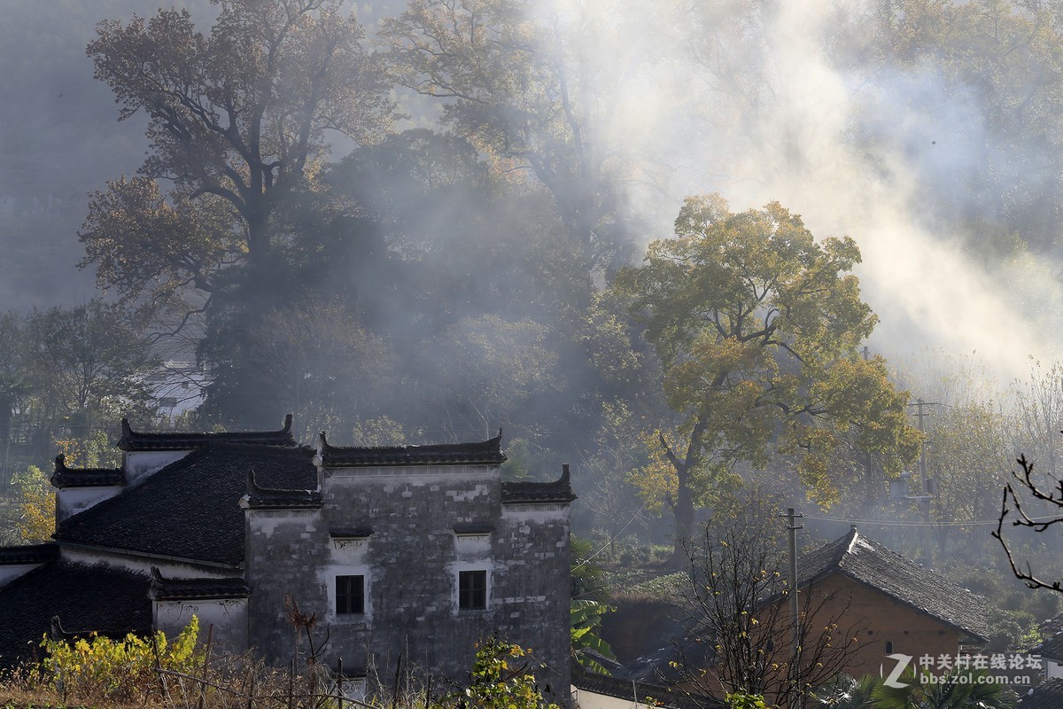 江西省婺源县古坦乡境内程村的风采