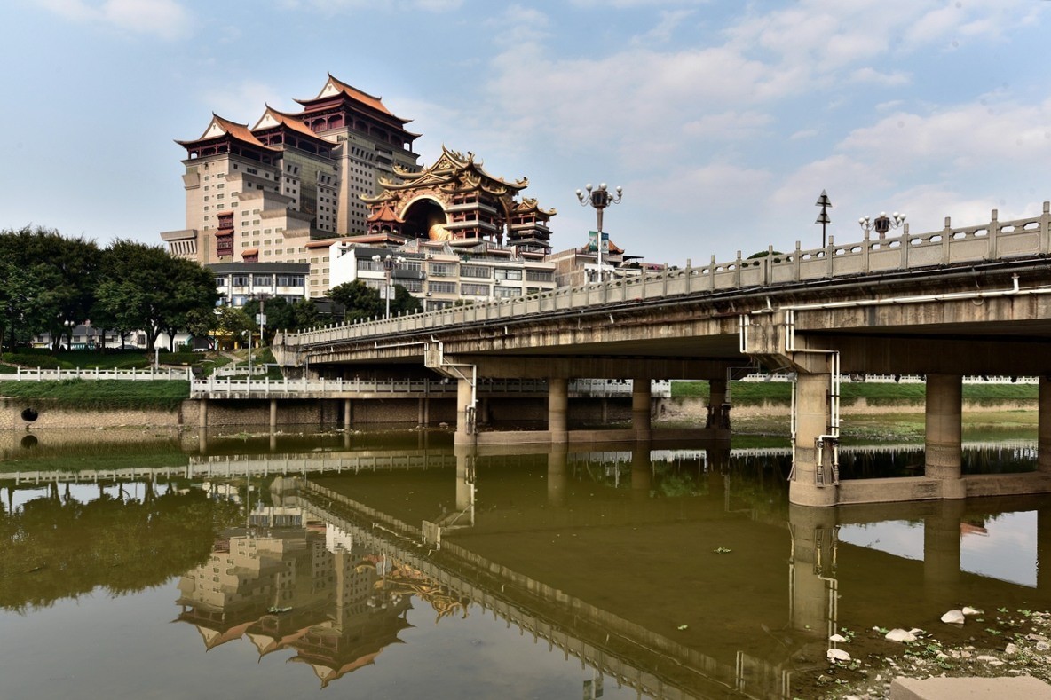 玉林南流江畔随拍