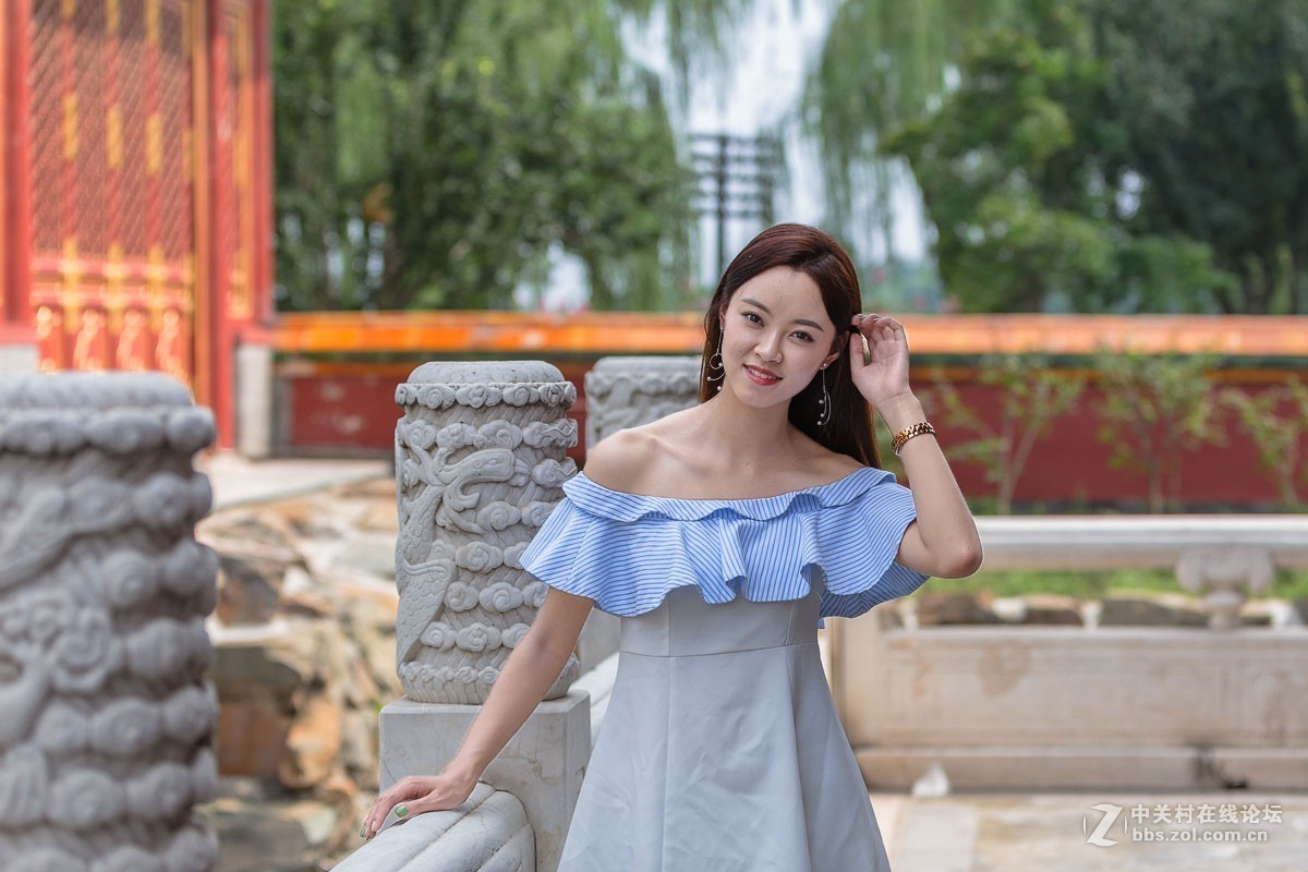 #佳能迷你微单EOS M50-盛夏交流会# 北海公园外拍人像