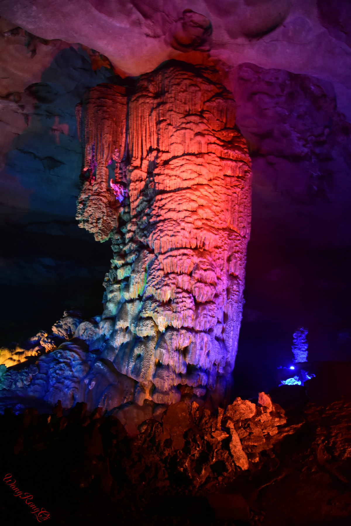 桂林七星岩手持套机原图