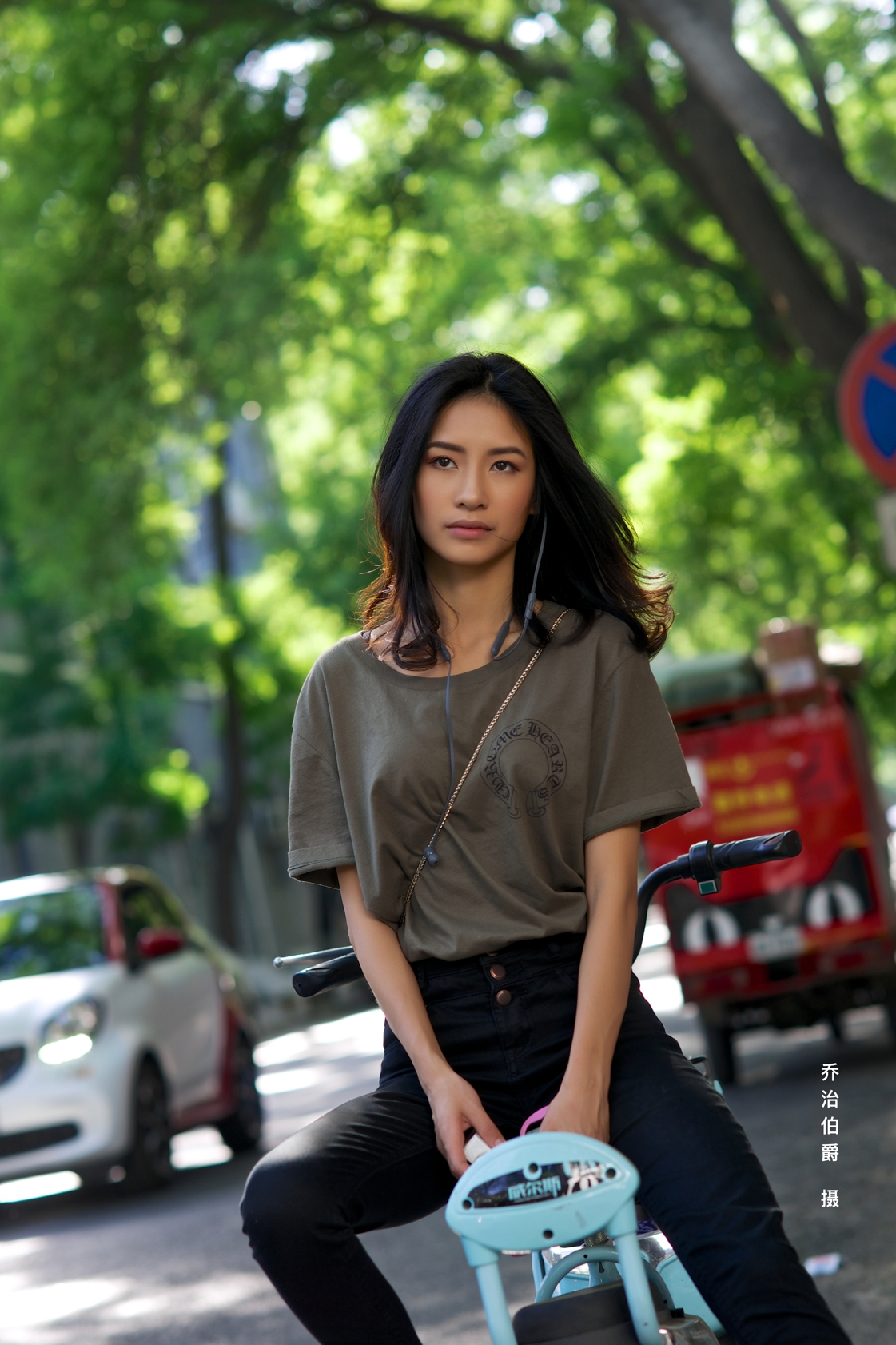 冷艳超模niki之街拍多图