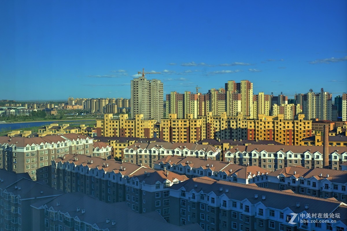 呼伦贝尔市海拉尔城区掠影