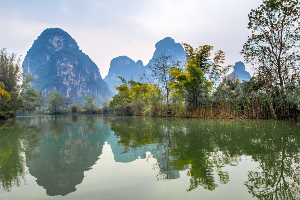 广西明仕田园风光