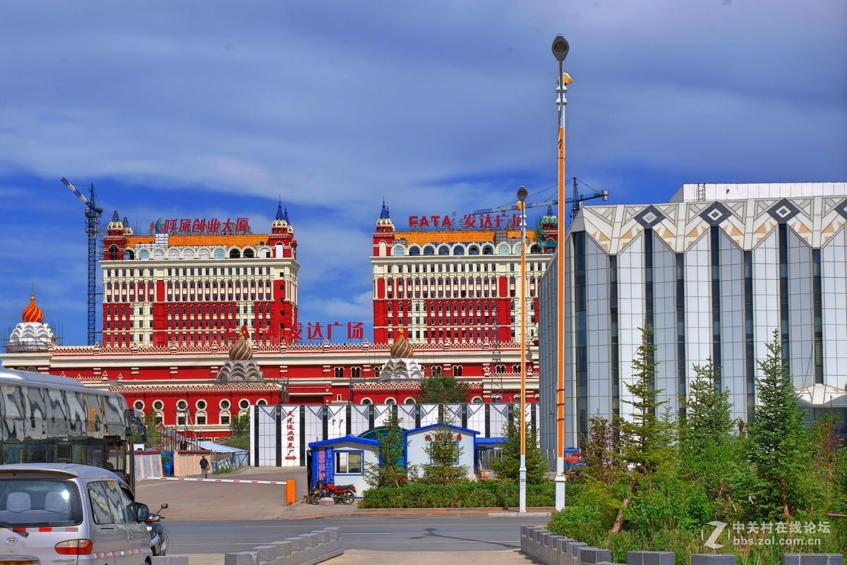 呼伦贝尔市海拉尔城区掠影