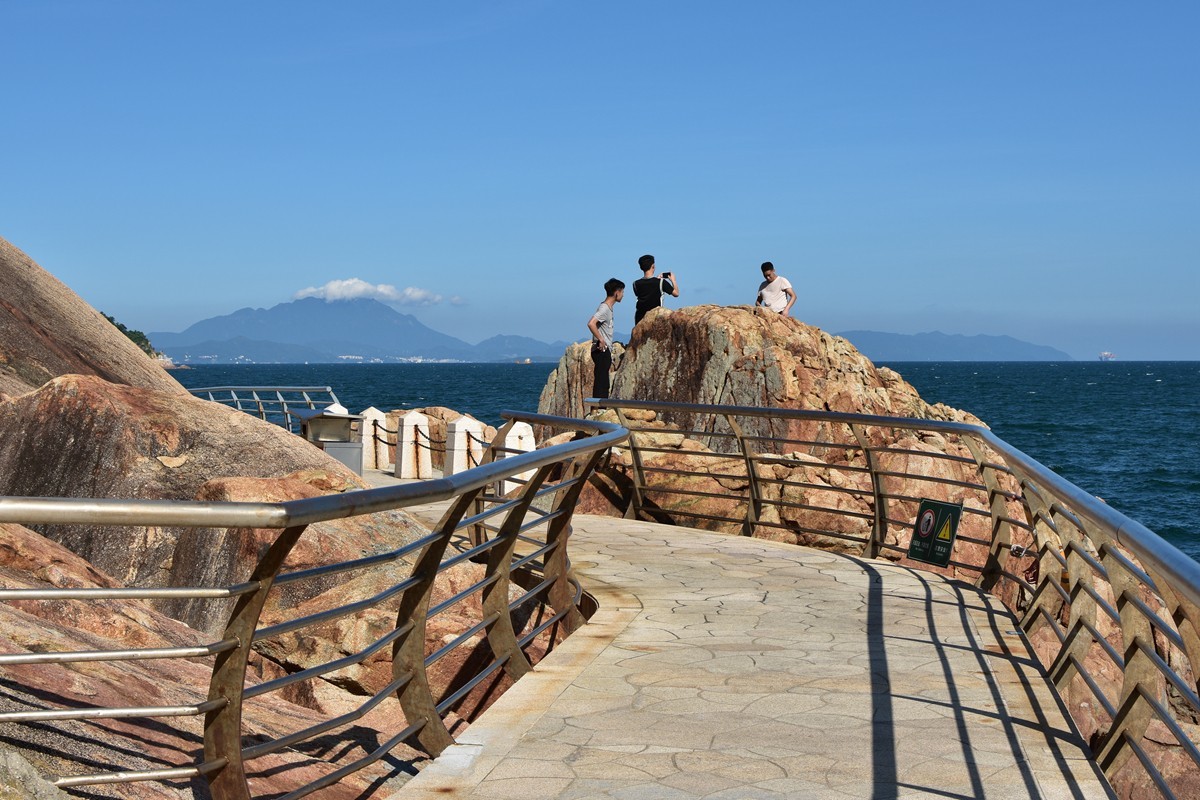 小梅沙海滨栈道