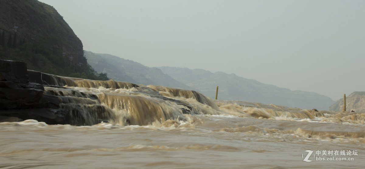 壶口瀑布 声势浩大