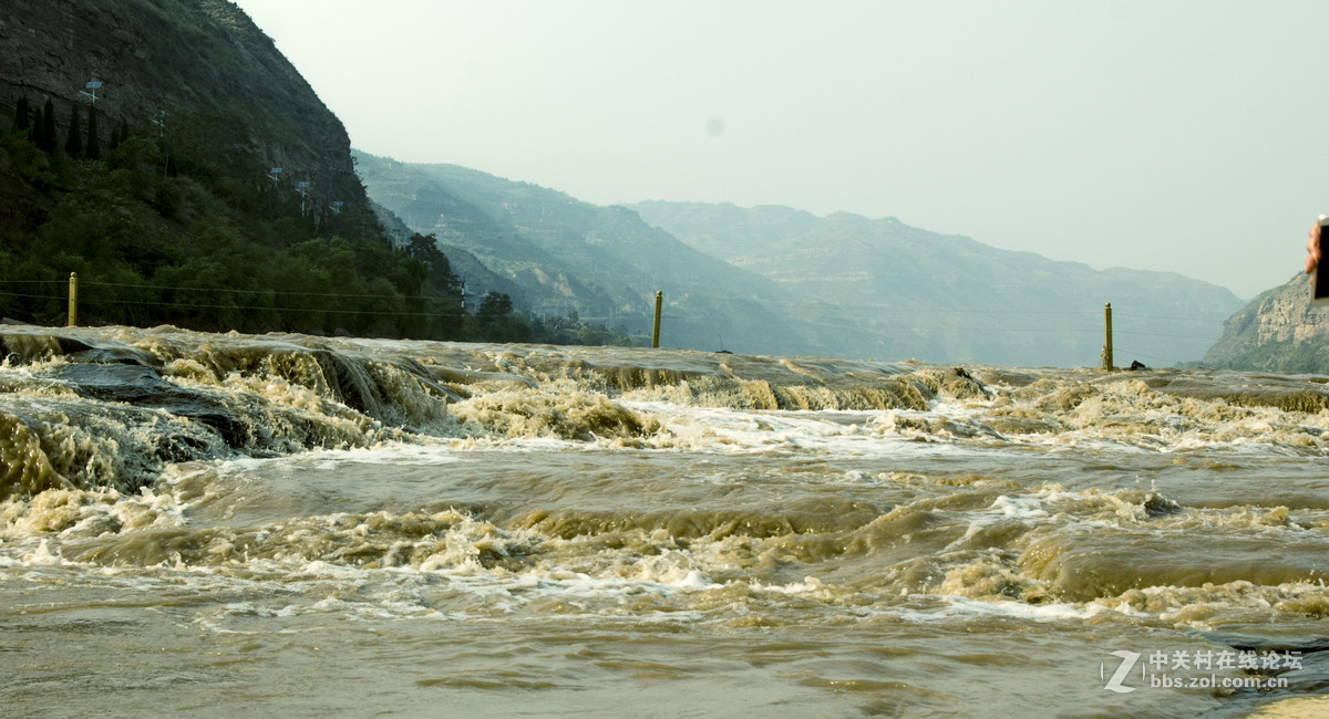 壶口瀑布 声势浩大
