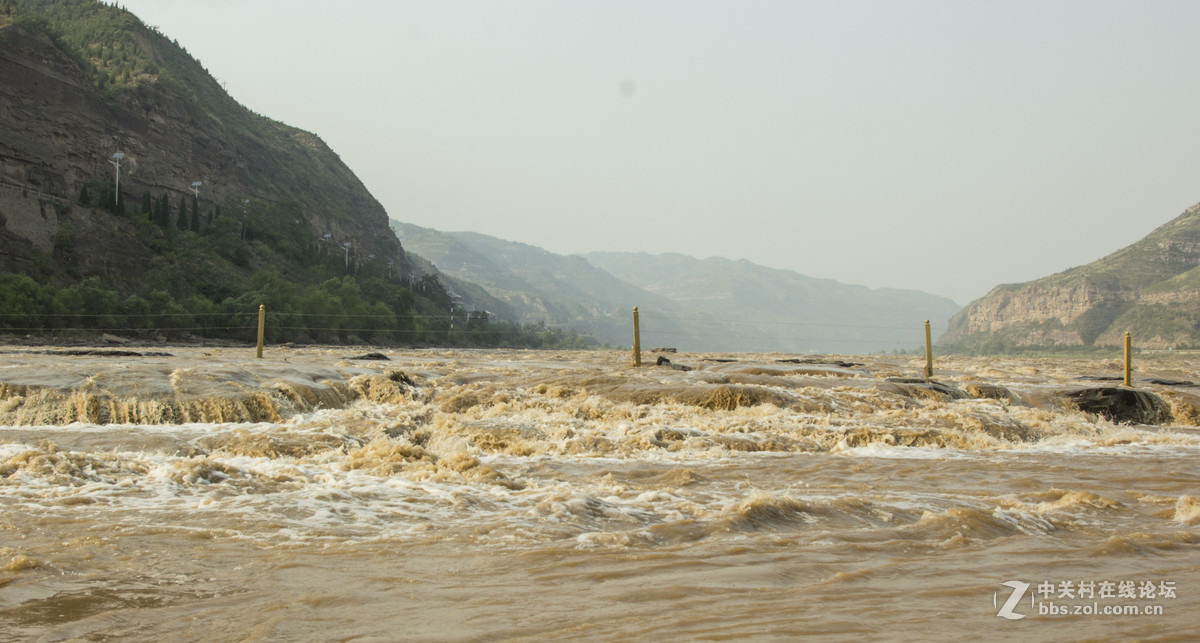 壶口瀑布 声势浩大