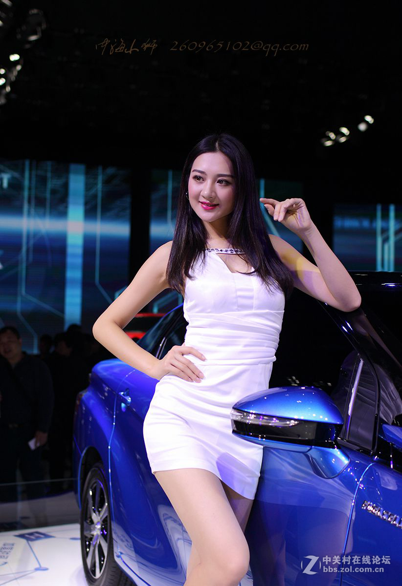 2016琶洲国际车展二身材一级棒的丰田车模