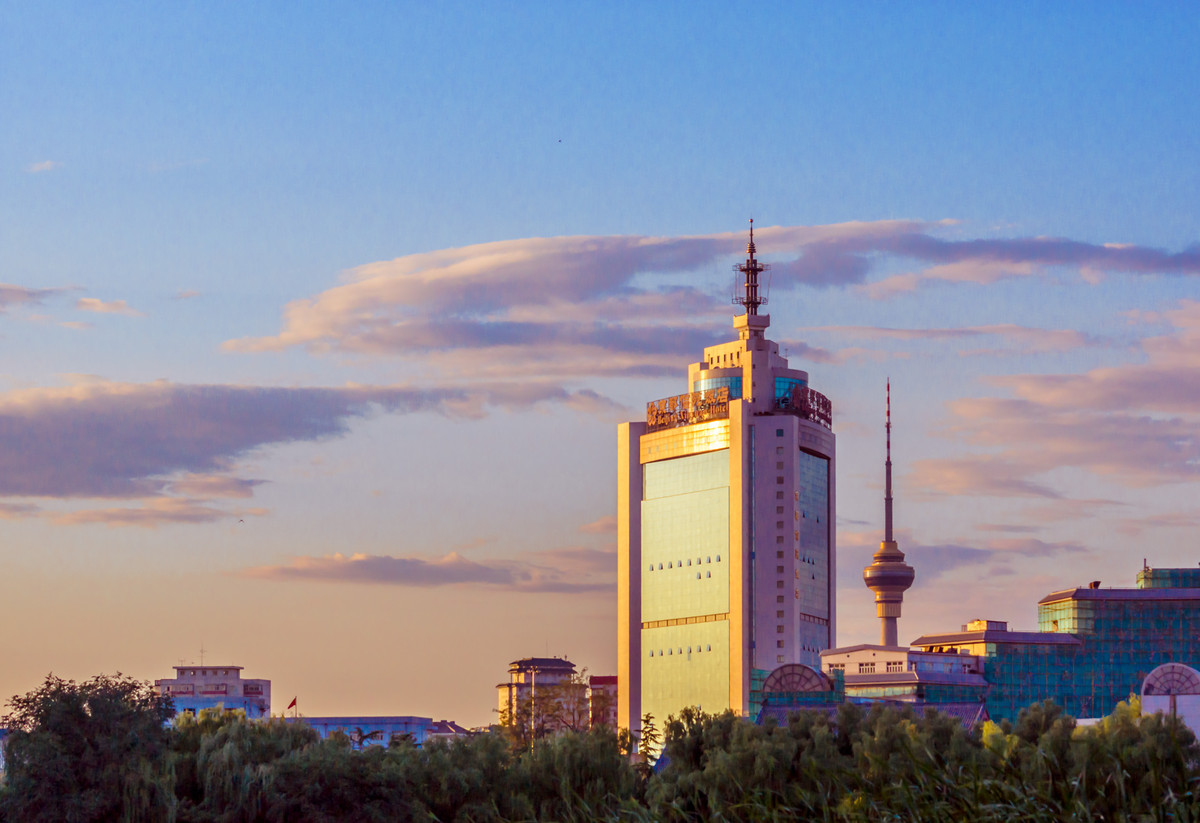 仿古建筑的北京西客站