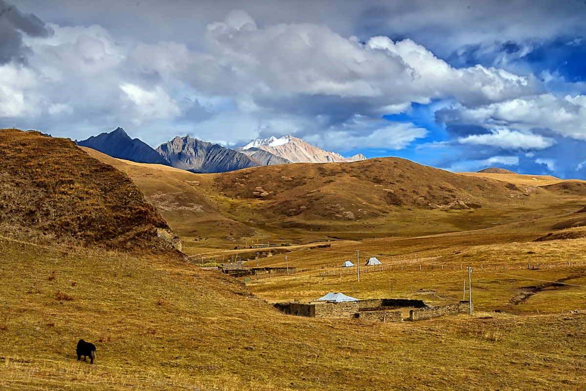 川西风光 《行摄八美镇（2）》