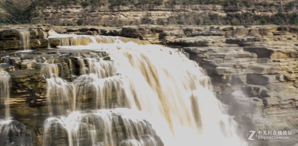壶口瀑布 声势浩大