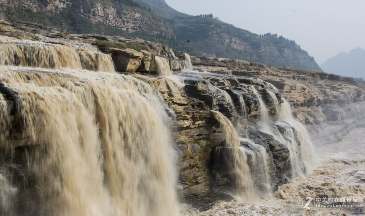 壶口瀑布 声势浩大