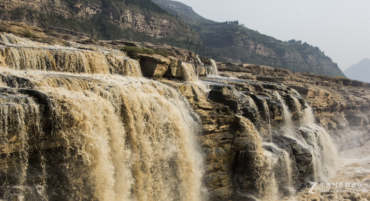 壶口瀑布 声势浩大