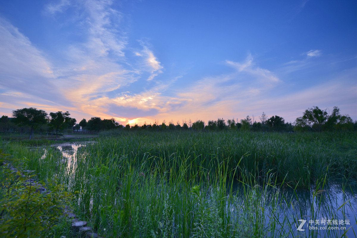 郑州北龙湖晚拍（lee中灰渐变镜试拍）