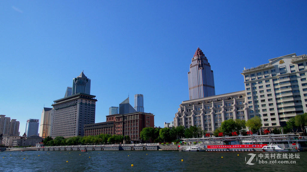 国庆采风海河边