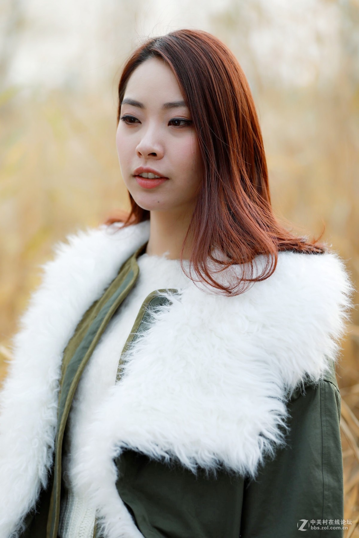 奥森公园秋拍人像