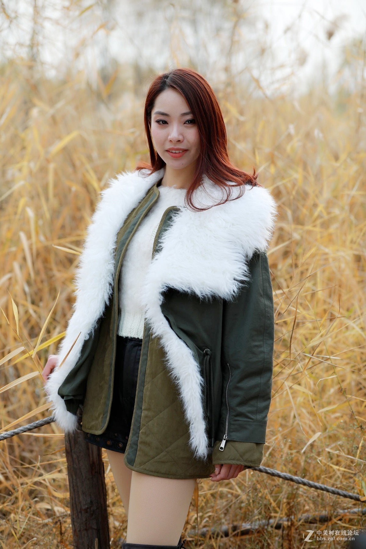 奥森公园秋拍人像