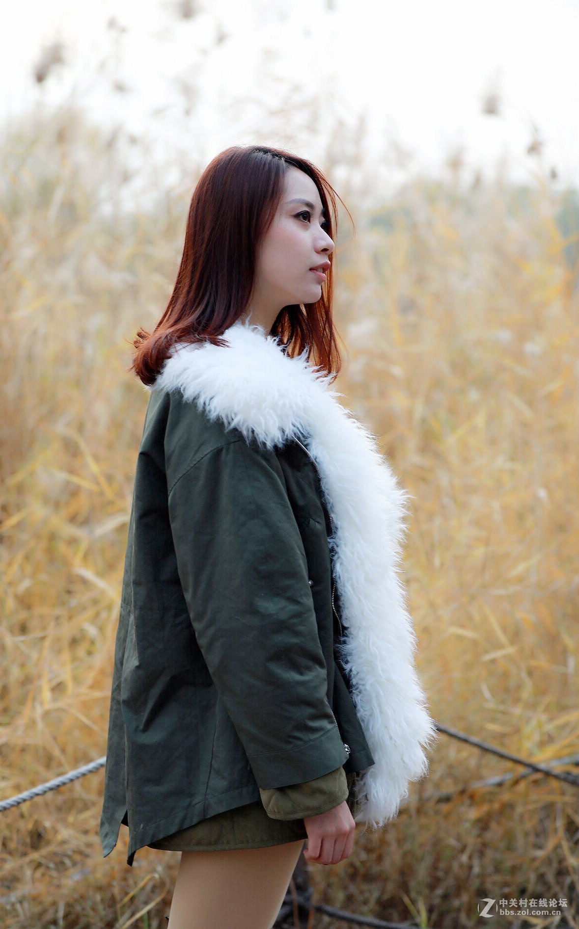 奥森公园秋拍人像