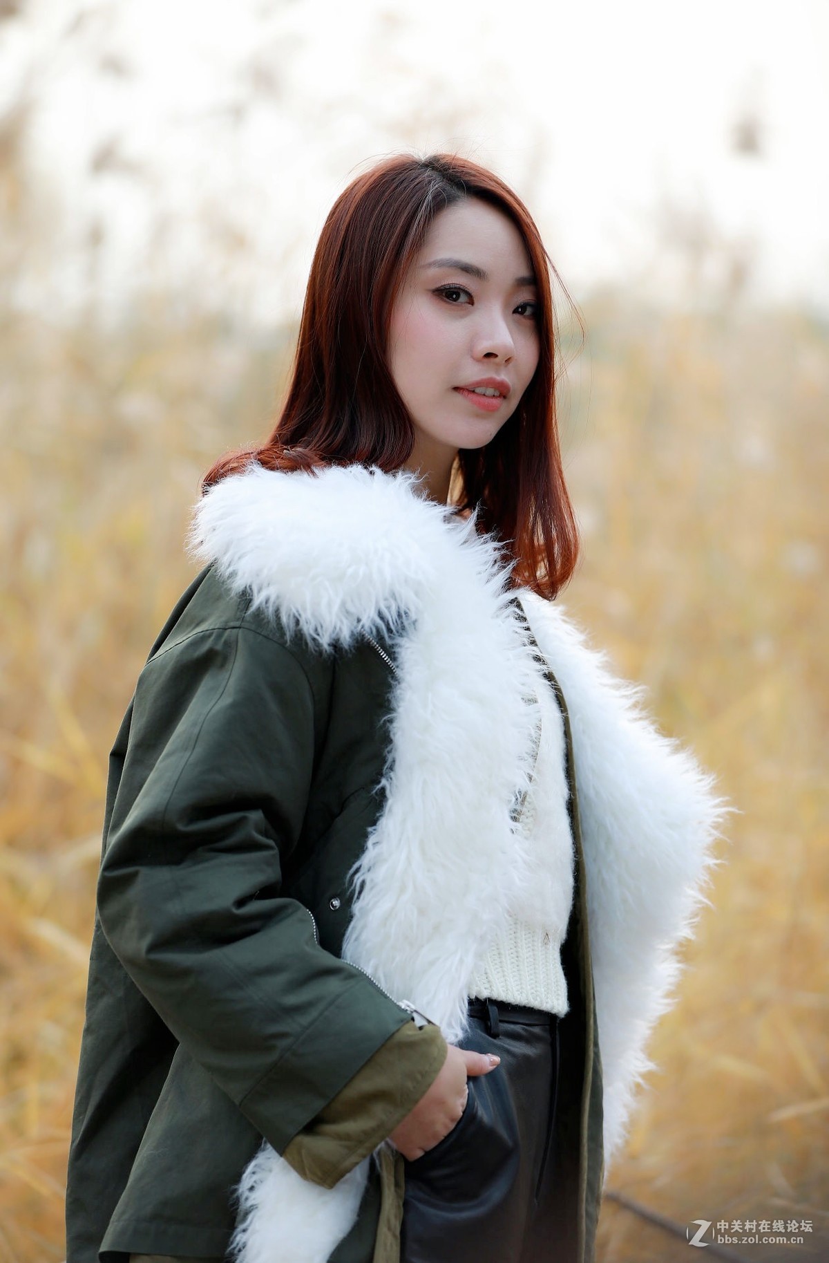 奥森公园秋拍人像