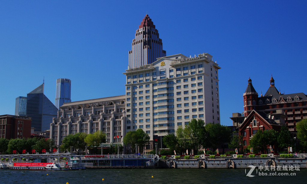 国庆采风海河边