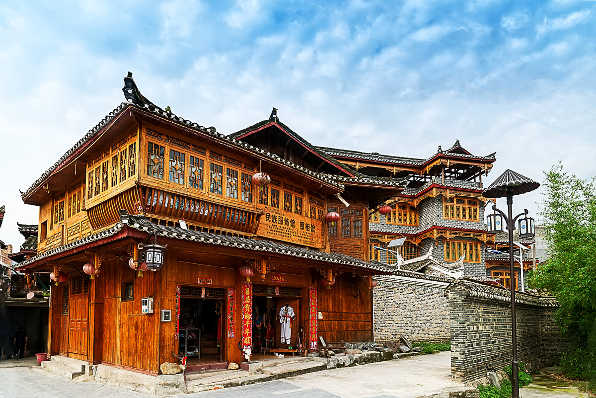 江南行84黔东南三宝侗寨建筑