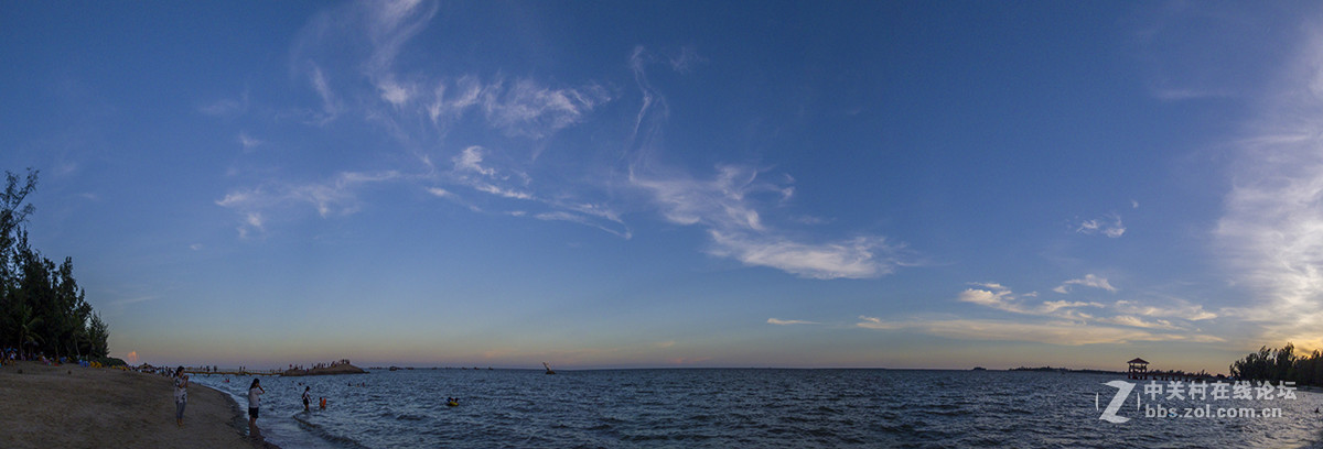 钦州三娘湾全景