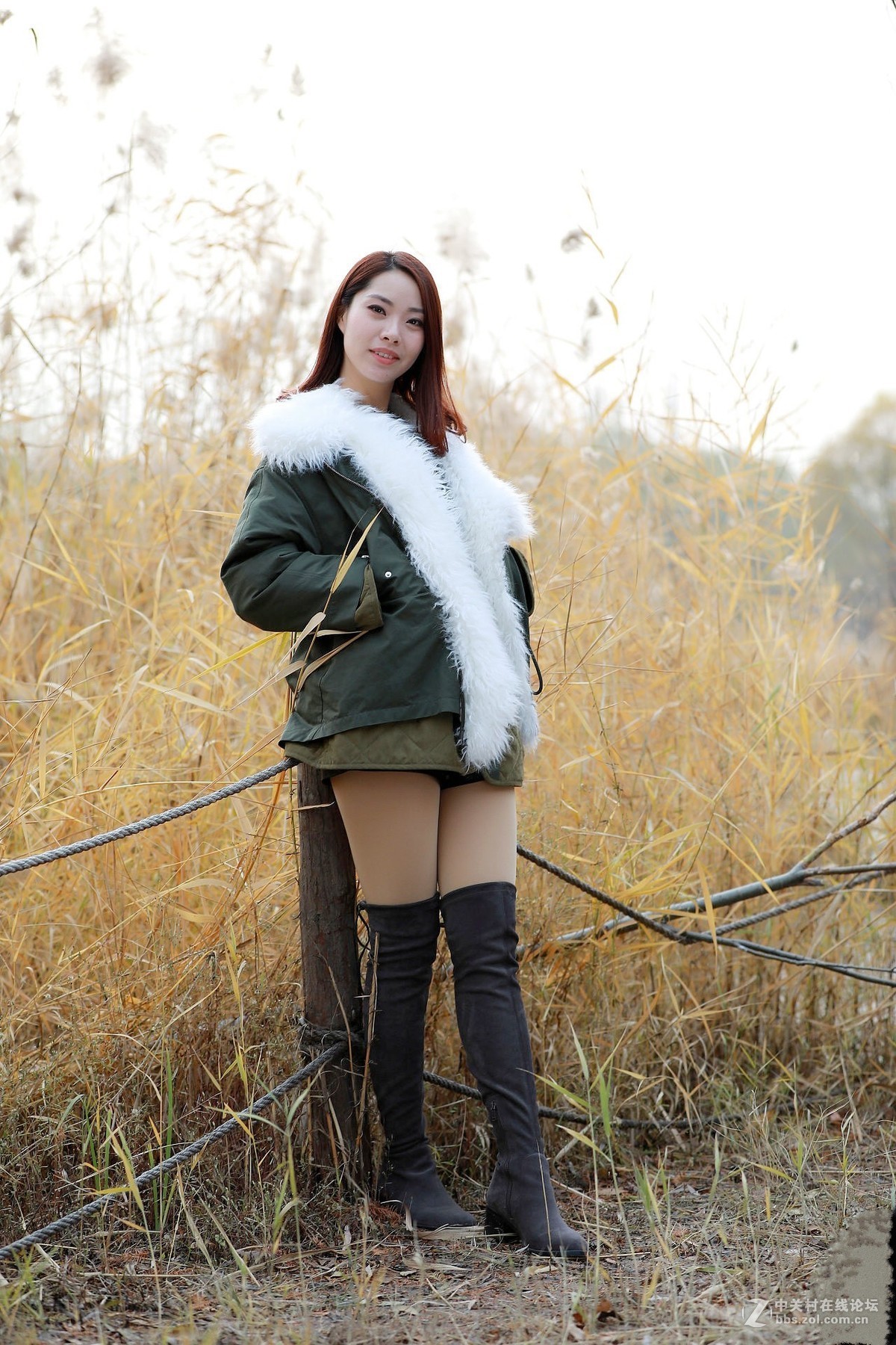 奥森公园秋拍人像