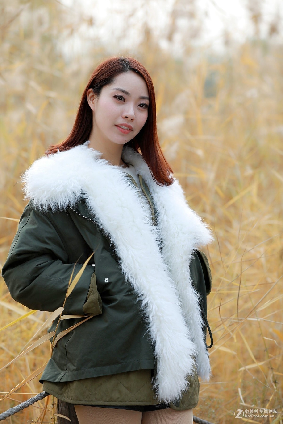 奥森公园秋拍人像