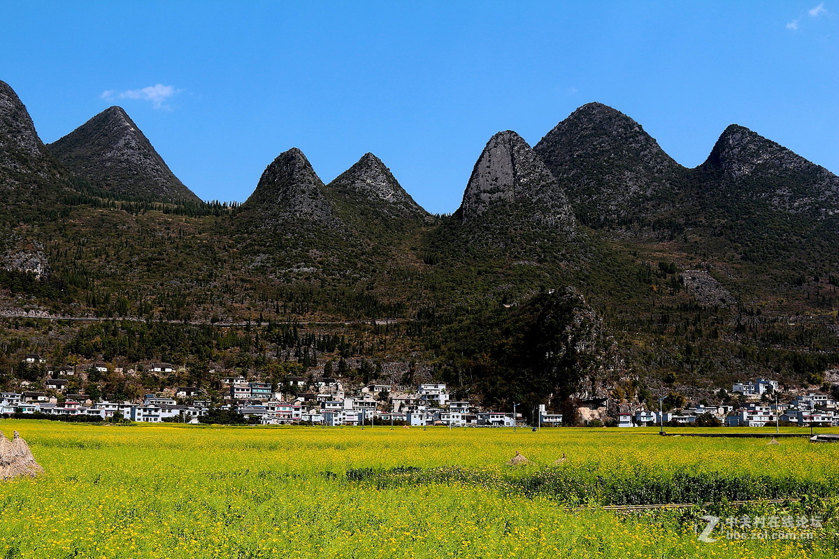 中国最美的五大峰林之一万峰林风景区西峰林