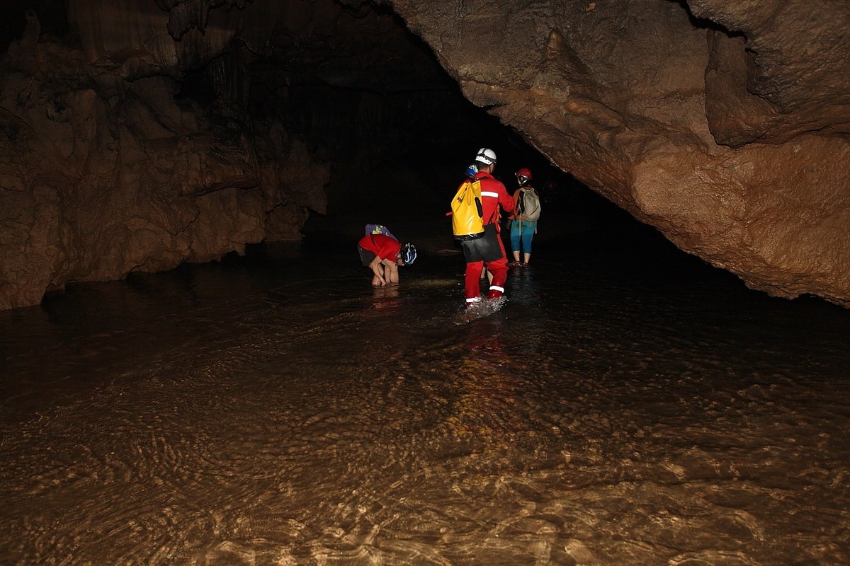 清远市牛鼻岩洞探秘