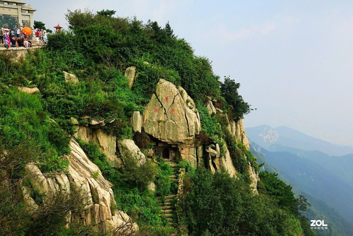 旅游，爬泰山