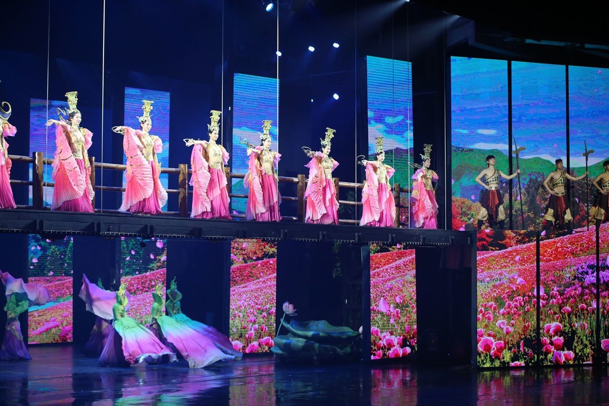 炭河千古情灯光舞台剧----欢歌之舞