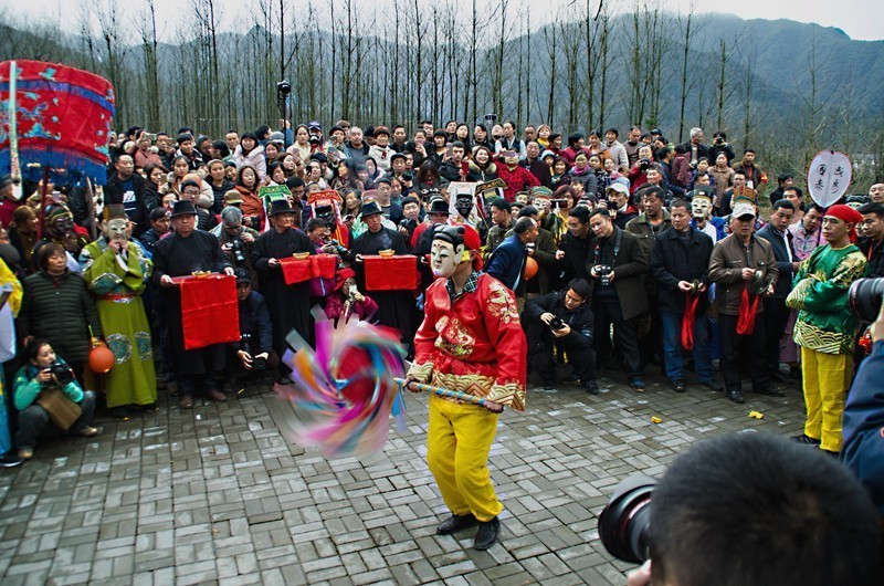 正月乡下真热闹