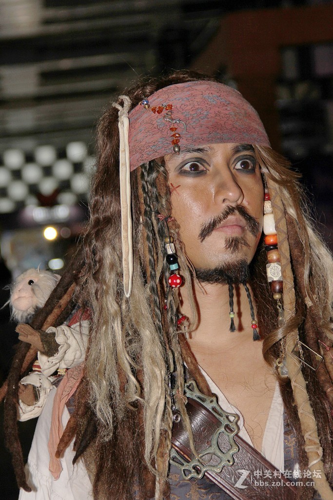 Jack Sparrow  cosplayer