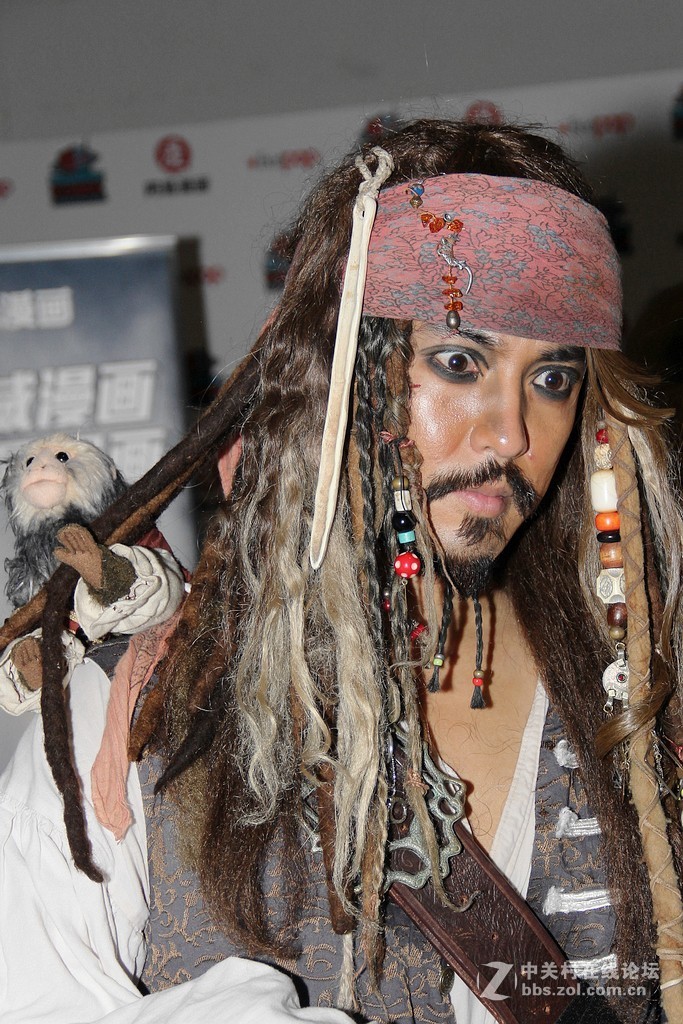 Jack Sparrow  cosplayer