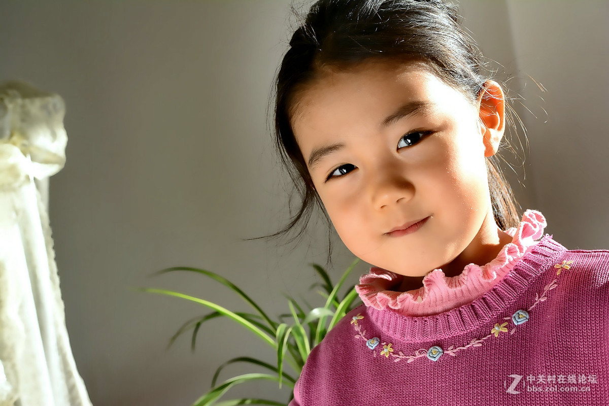 可爱的小女孩