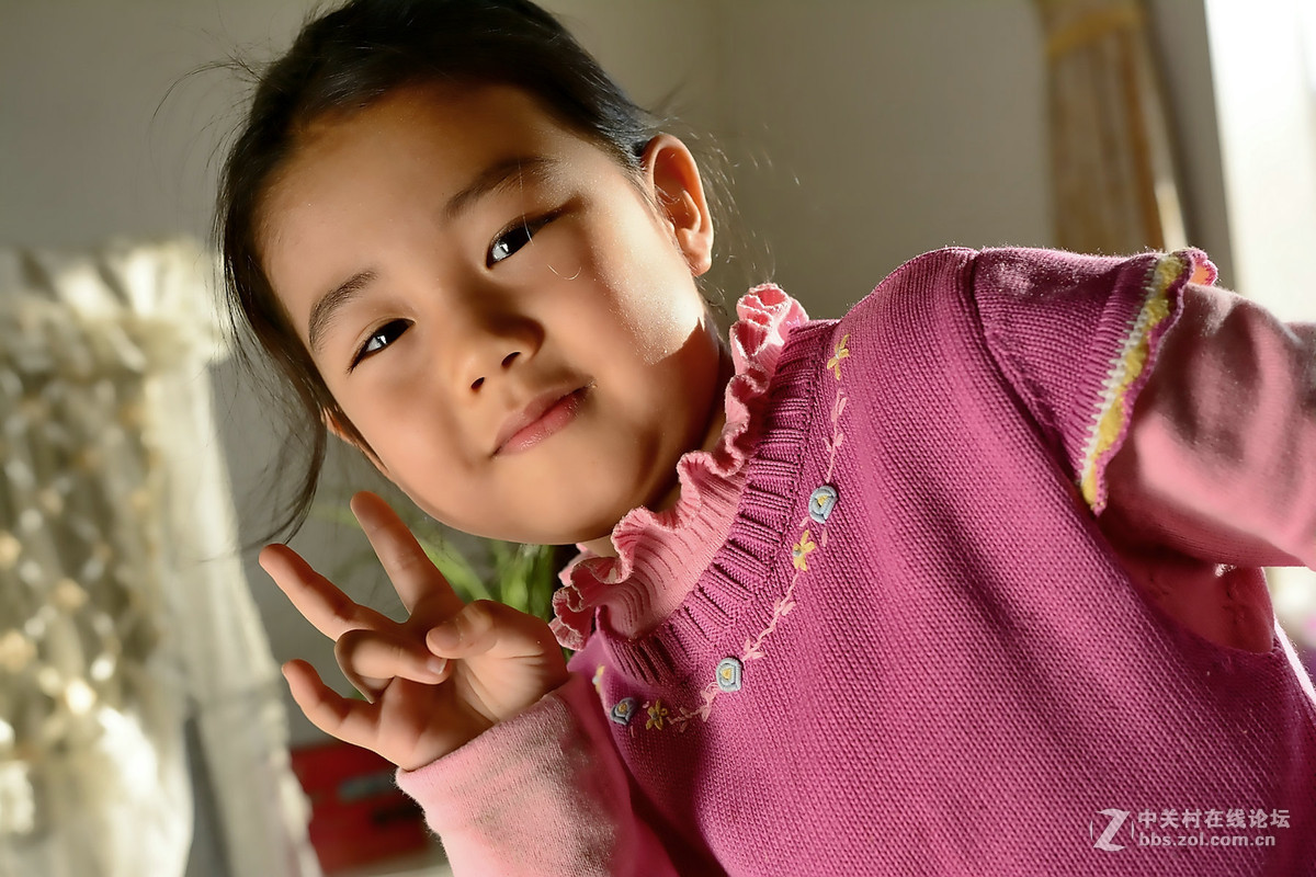 可爱的小女孩-中关村在线摄影论坛