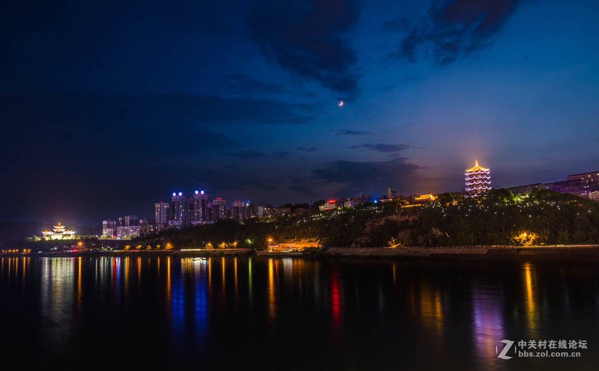 滨江夜景-中关村在线摄影论坛