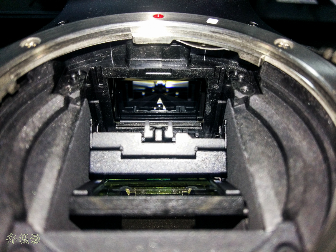 佳能单反相机取景器对焦屏灰尘清理（小齐实验）