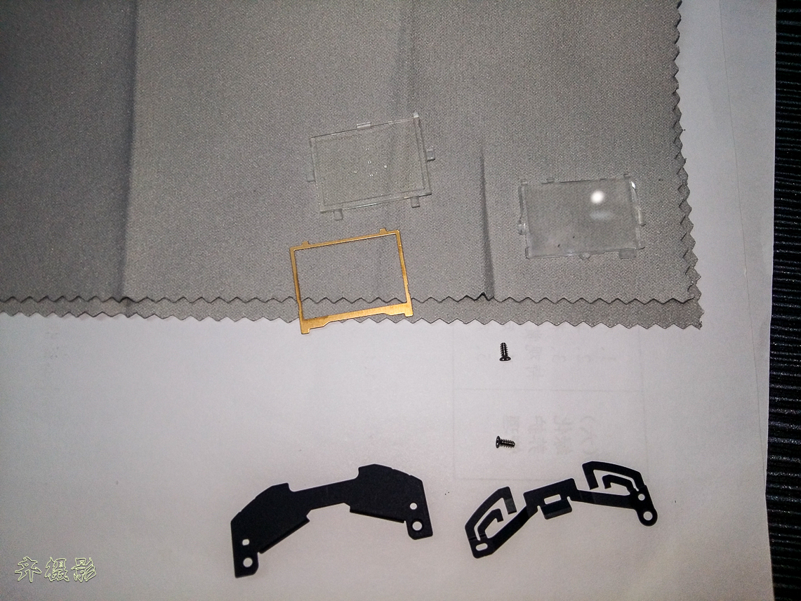 佳能单反相机取景器对焦屏灰尘清理（小齐实验）