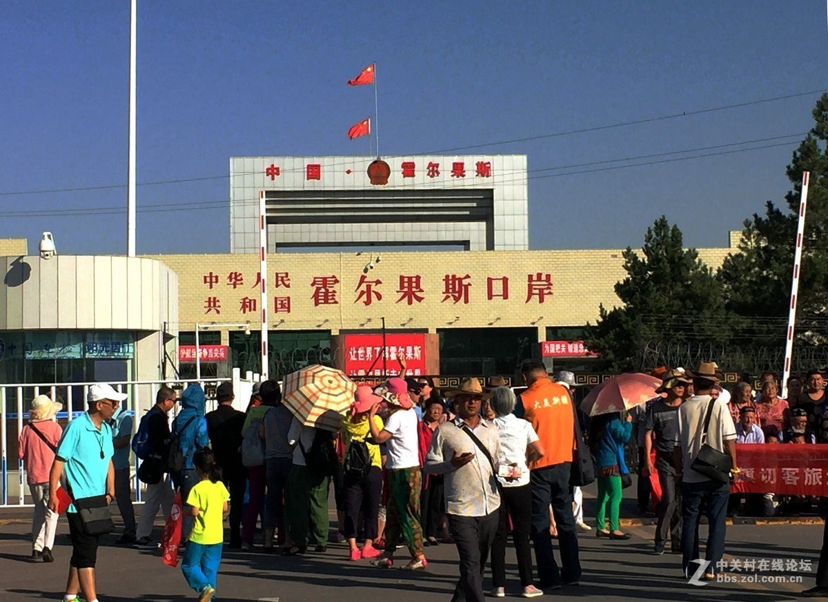 2017夏 长沙到喀什（86）霍尔果斯口岸