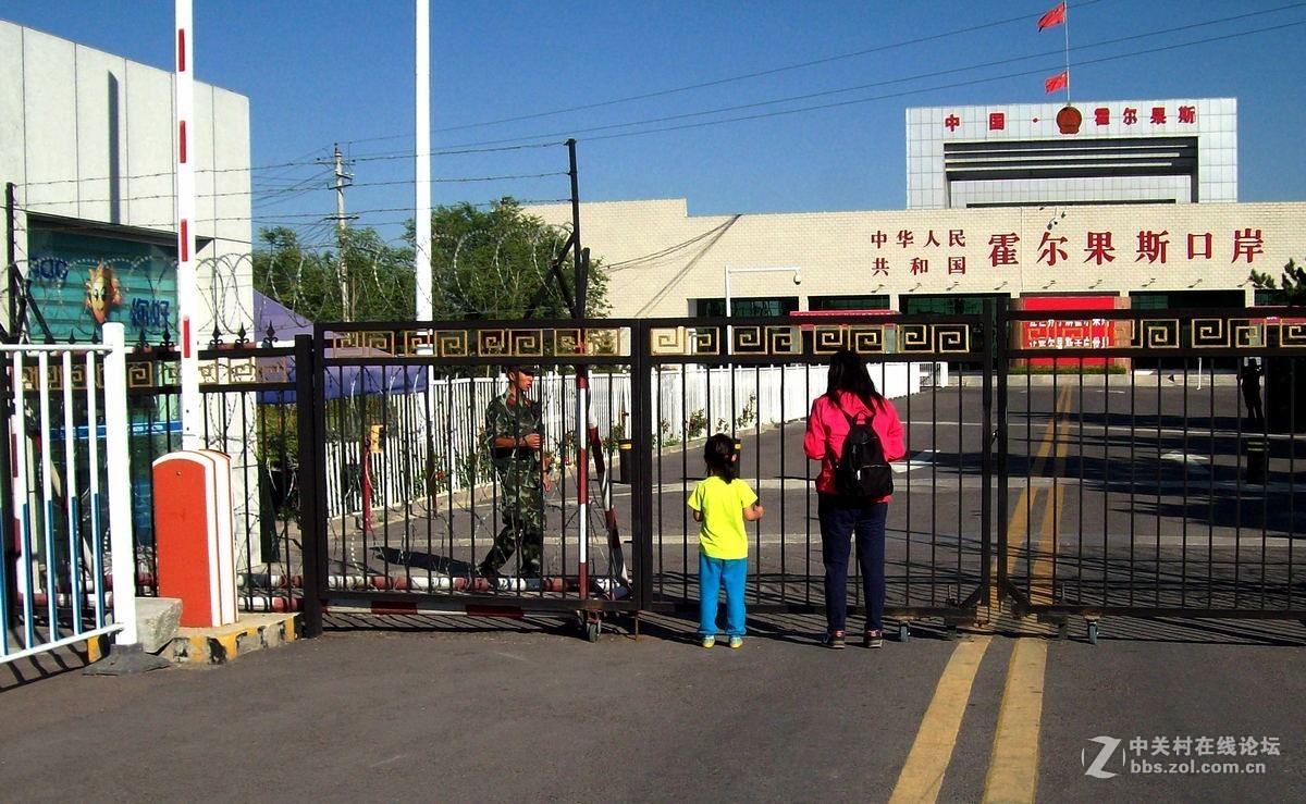 2017夏 长沙到喀什（86）霍尔果斯口岸