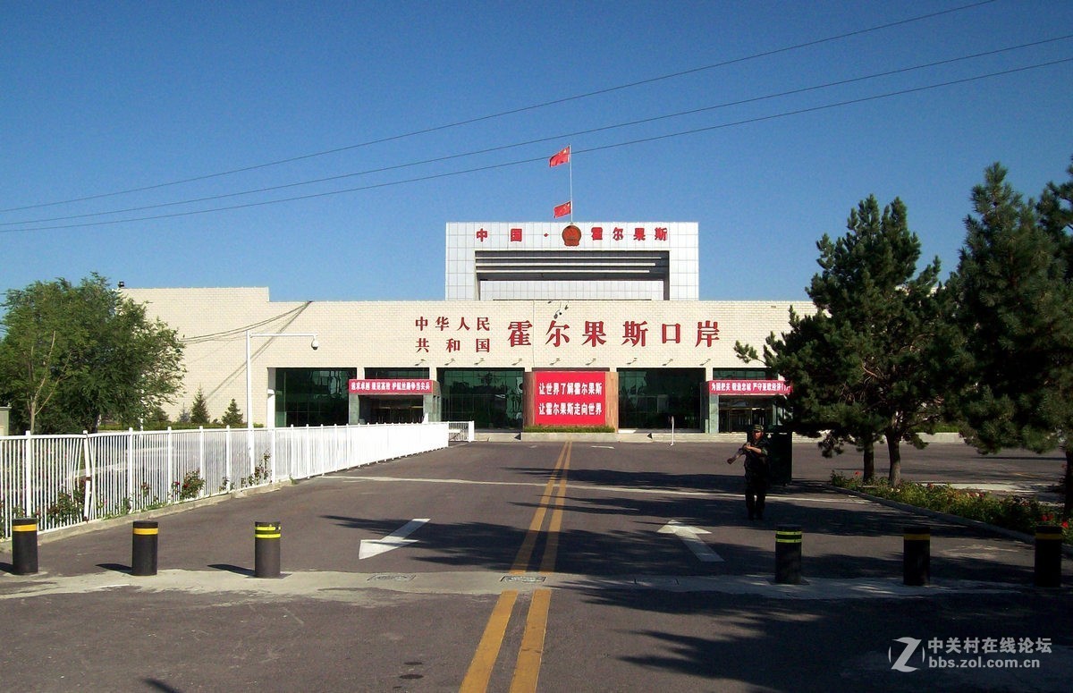 2017夏 长沙到喀什（86）霍尔果斯口岸