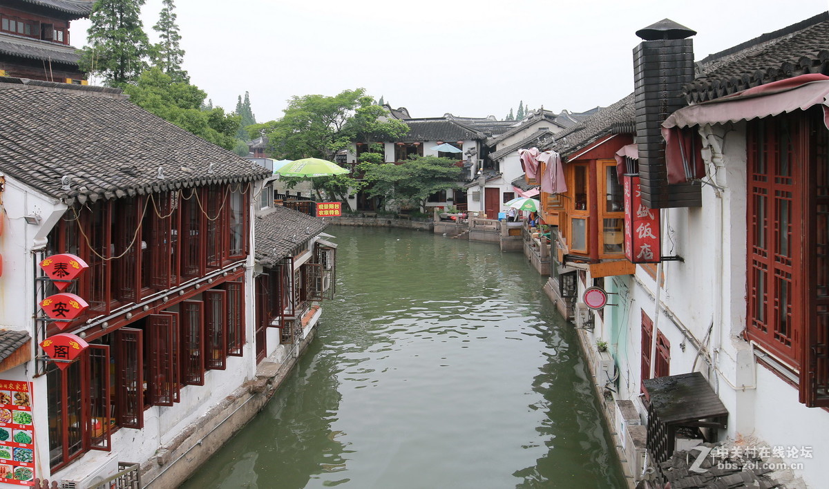 上海青浦區朱家角景色人文