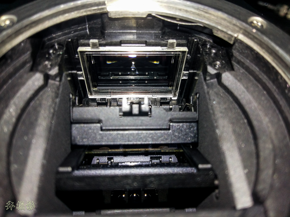 佳能单反相机取景器对焦屏灰尘清理（小齐实验）