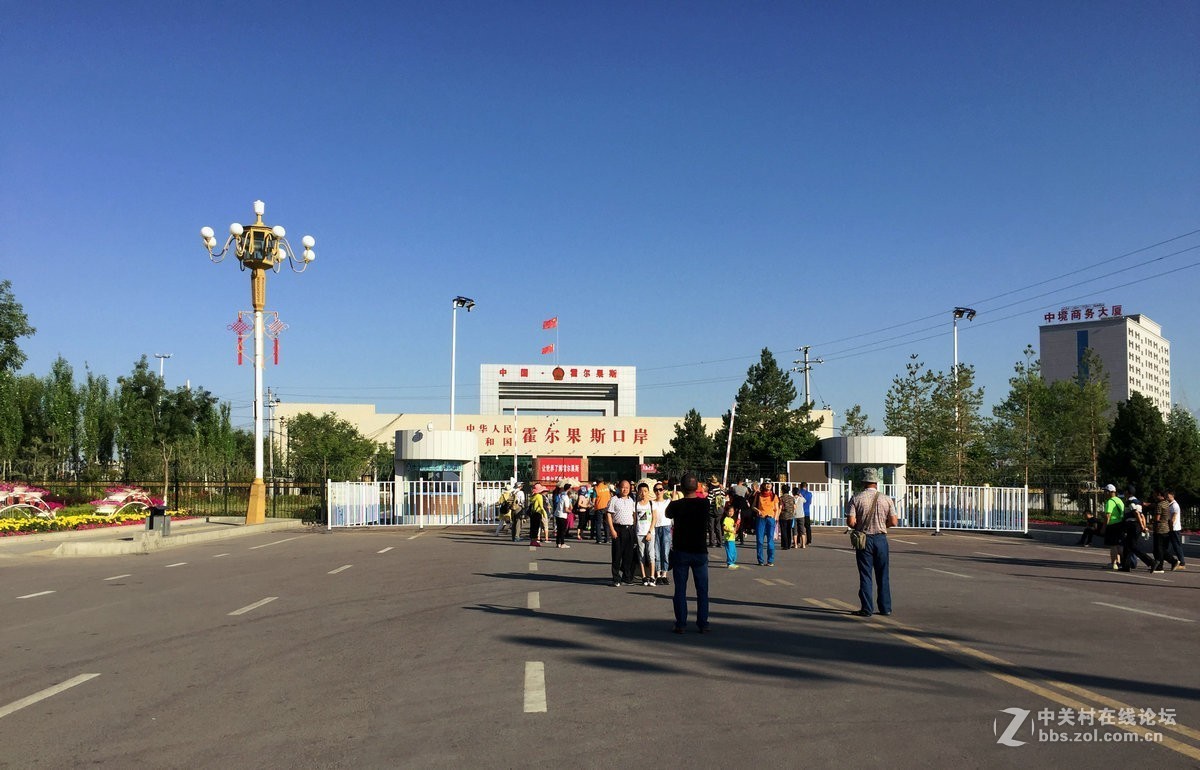 2017夏 长沙到喀什（86）霍尔果斯口岸